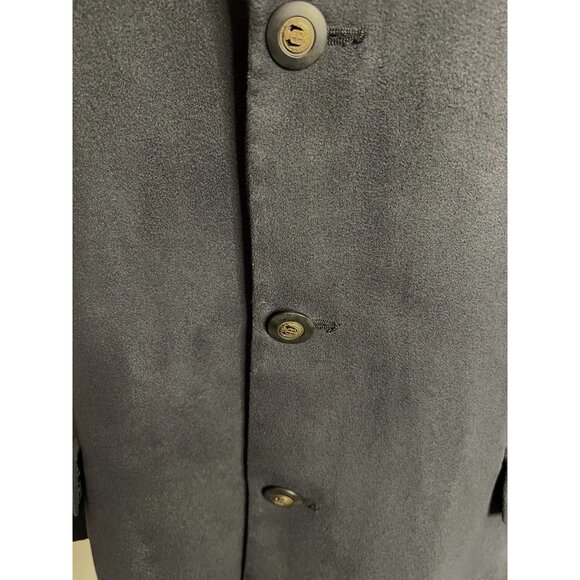 Carlo Simone Men's Sports Jacket 43T Black Made In Canada 3 Button - Picture 16 of 16